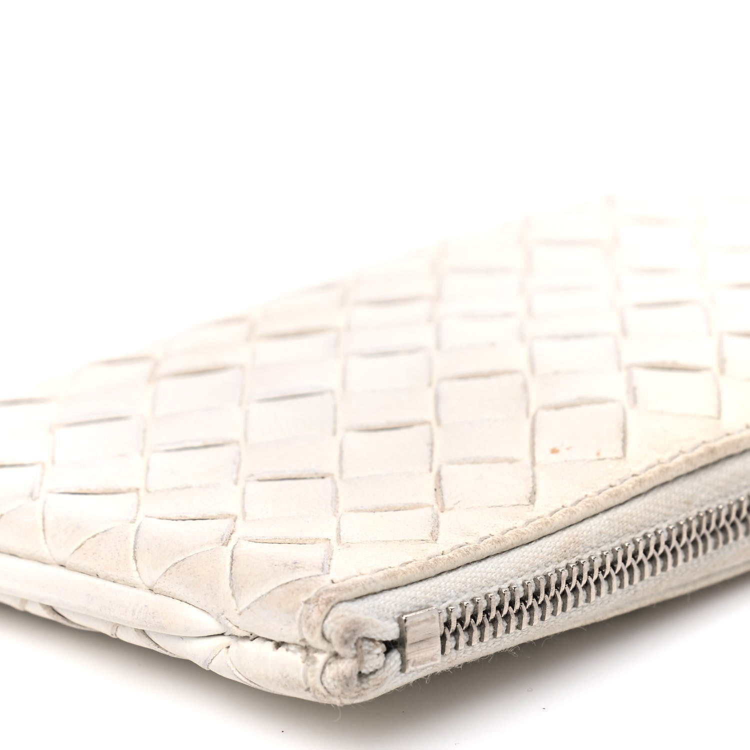 Bottega Veneta Nappa Intrecciato Key Holder White 6 of 7