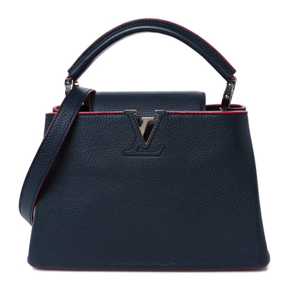 Louis Vuitton Taurillon Capucines BB Marine Rouge 1 of 9