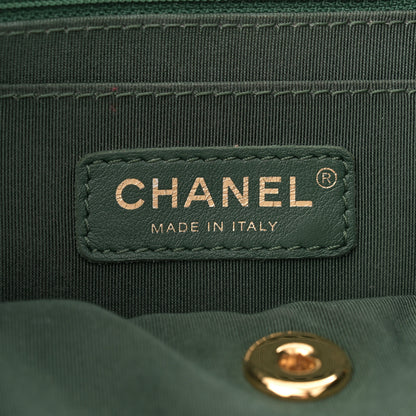 Chanel Calfskin Quilted Large Urban Spirit Backpack Dark Green 6 of 16