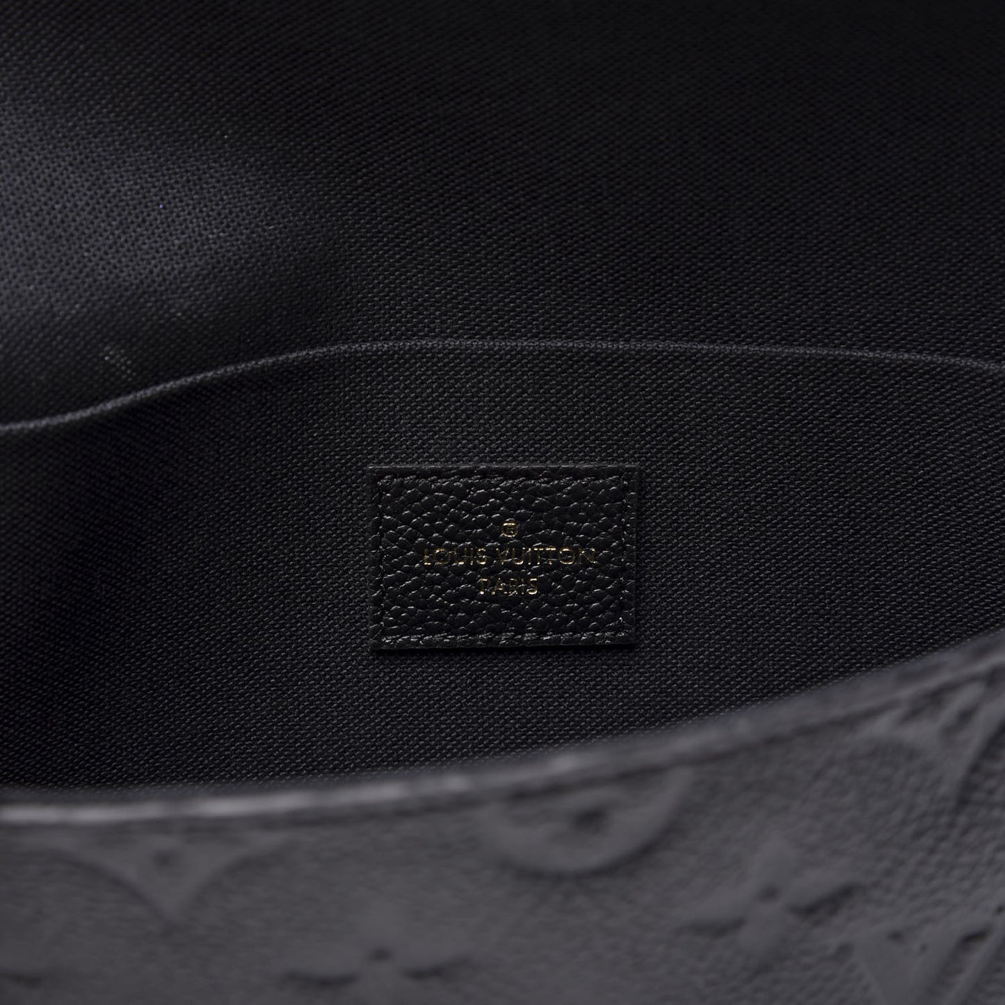 Empreinte Pochette Felicie Chain Wallet Black