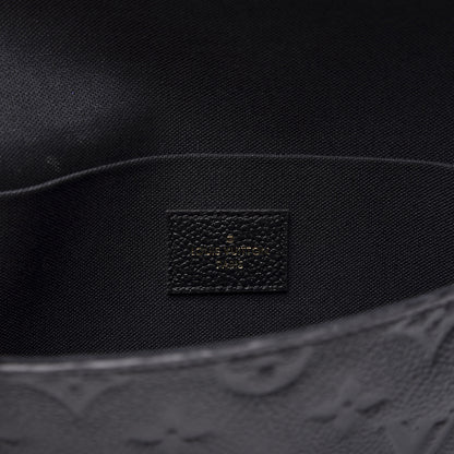 Louis Vuitton Empreinte Pochette Felicie Chain Wallet Black 10 of 12