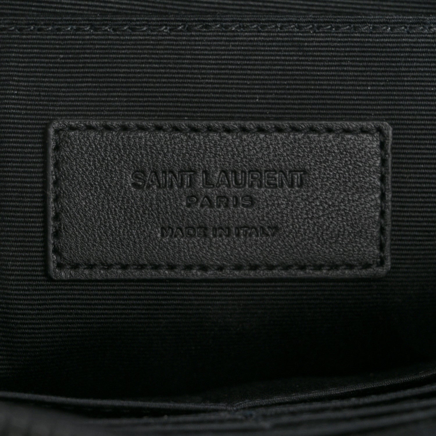 Saint Laurent Grain De Poudre Zipped Tablet Holder Black 6 of 7
