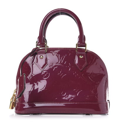 Louis Vuitton Vernis Alma BB Magenta 1 of 10