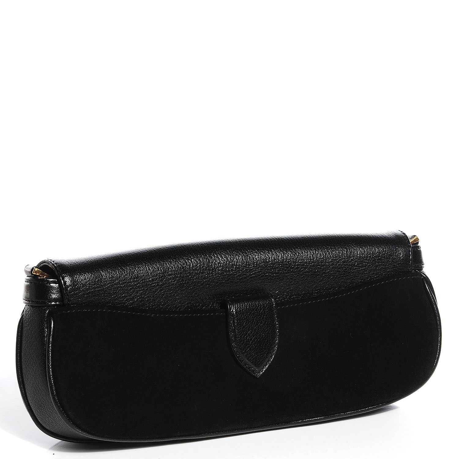 Louis Vuitton Chèvre Suede Crystals Avant Garde Pochette Black 3 of 7