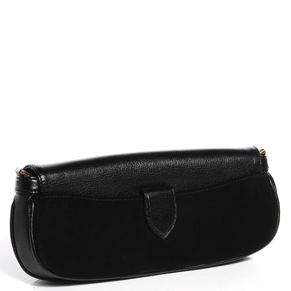 Louis Vuitton Chèvre Suede Crystals Avant Garde Pochette Black 3 of 7