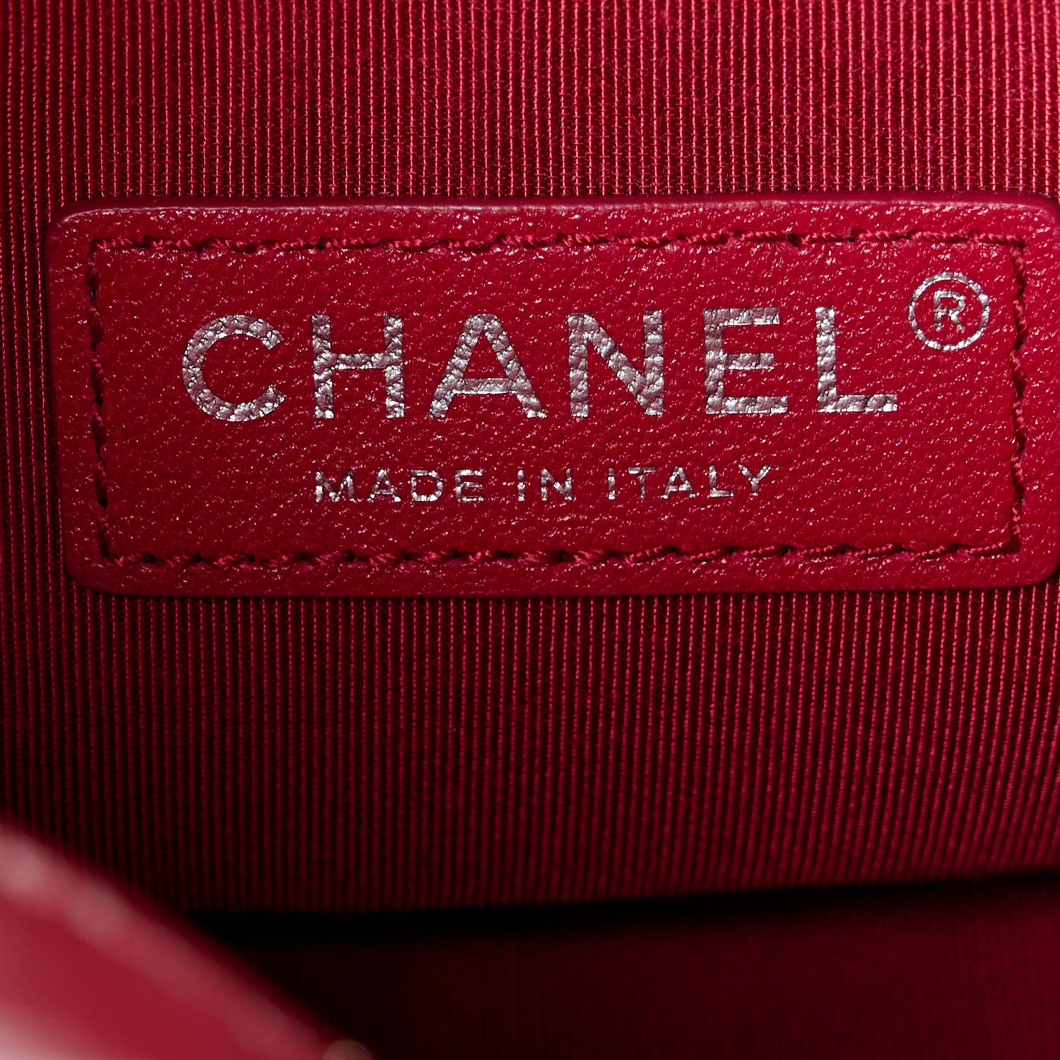 Chanel Tweed Calfskin Small Gabrielle Hobo Burgundy 7 of 12