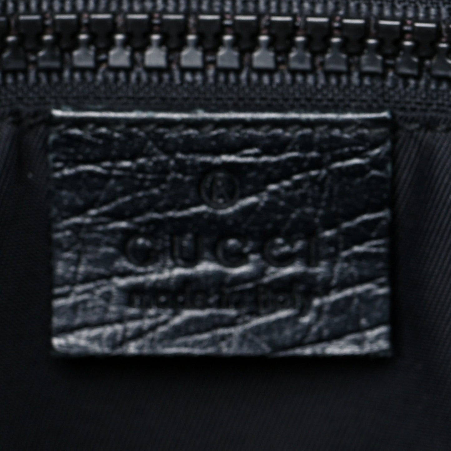 GG Supreme Monogram Web Handle Vertical Tote Black Grey
