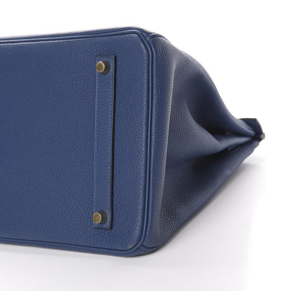 Hermes Togo Birkin 35 Deep Bleu 9 of 12
