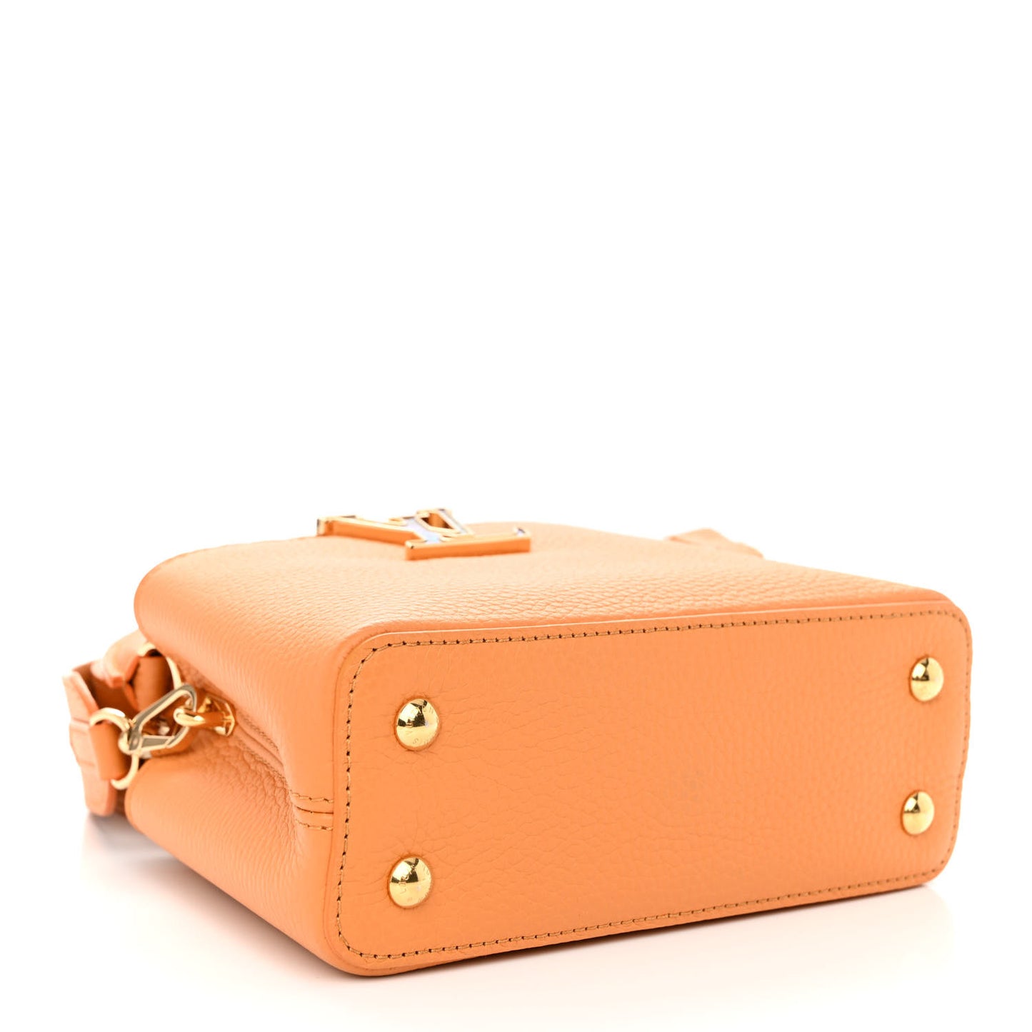 Taurillon Mini Capucines Safran Imperial