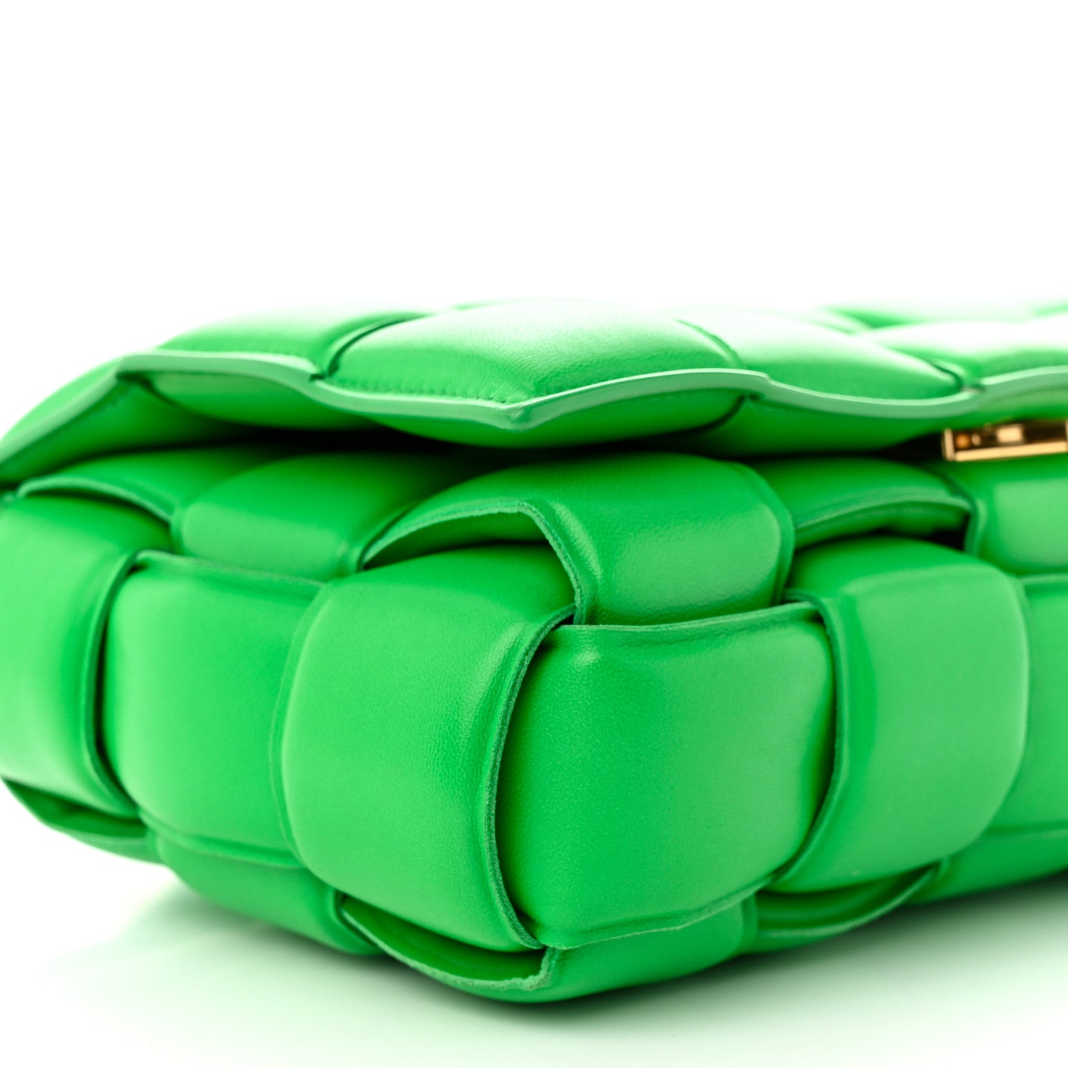 Bottega Veneta Nappa Maxi Intreccio Padded Cassette Crossbody Bag Parakeet 9 of 10