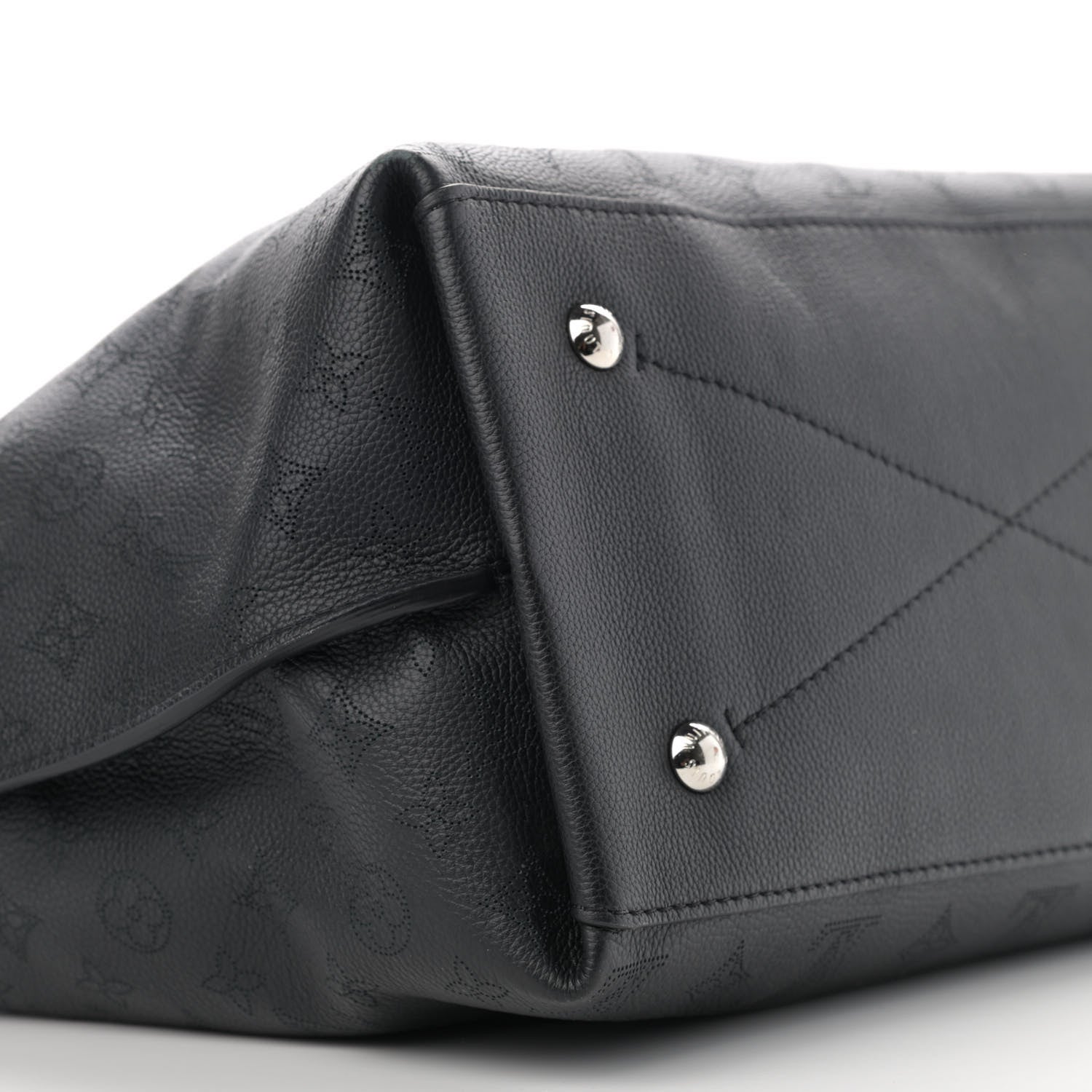 Louis Vuitton Mahina Carmel Hobo Black 8 of 12