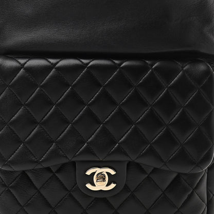 Chanel Lambskin Quilted Large In Seoul Backpack Navy 8 of 10