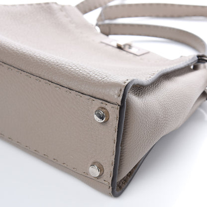 Fendi Cuoio Romano Selleria Medium Peekaboo Iconic Satchel Corda 8 of 11