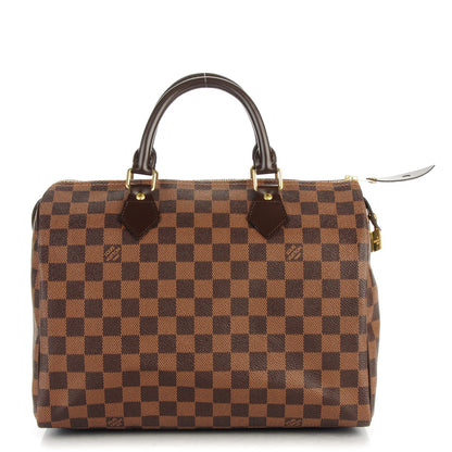 Louis Vuitton Damier Ebene Speedy 30 1 of 7