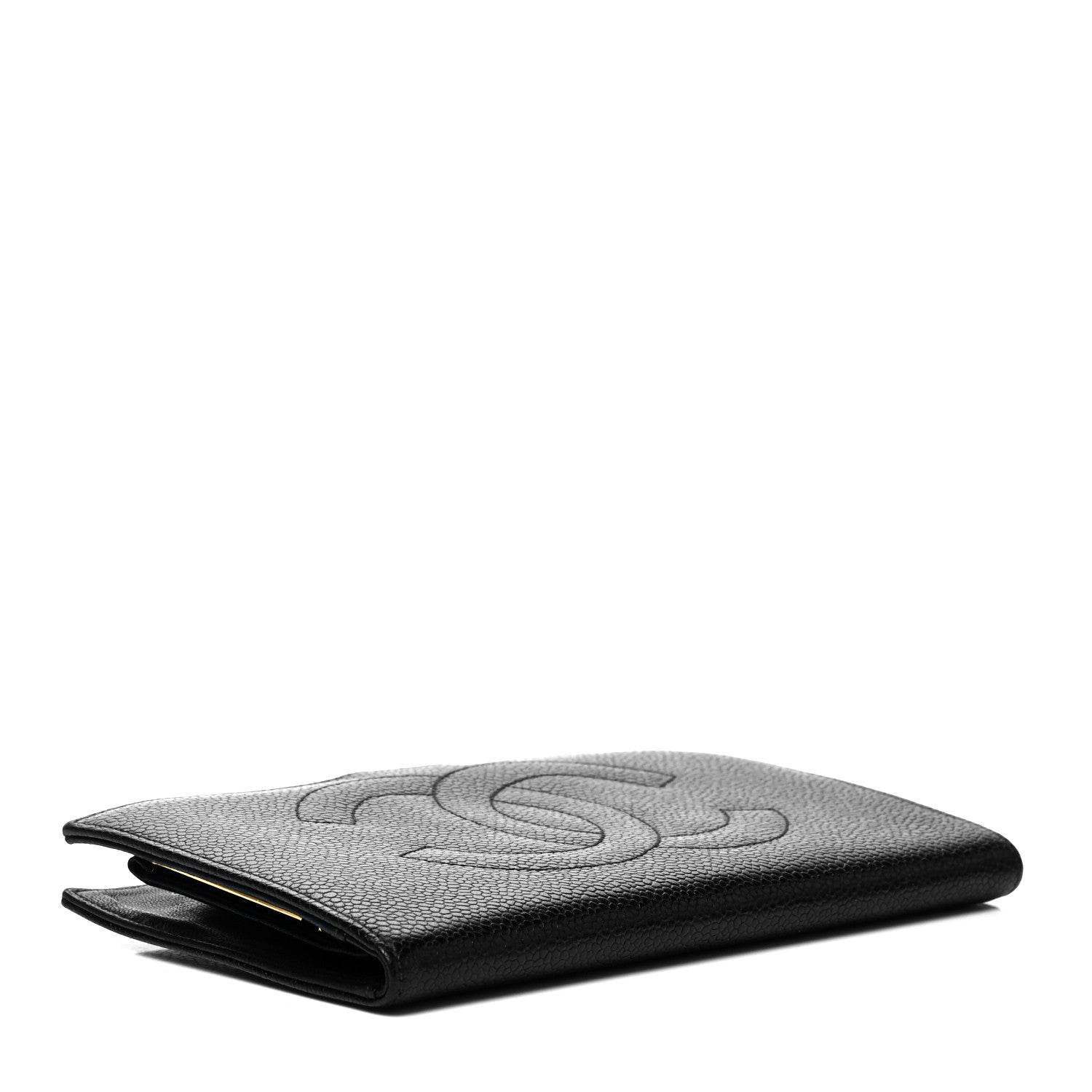Chanel Caviar Timeless CC French Wallet Black 7 of 9