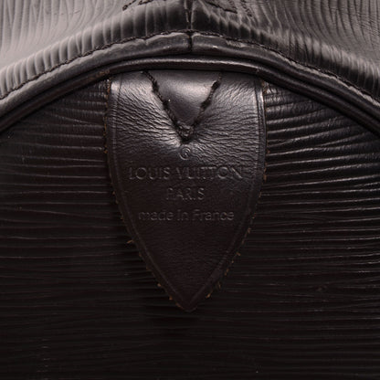 Louis Vuitton Epi Speedy 30 Black 5 of 7
