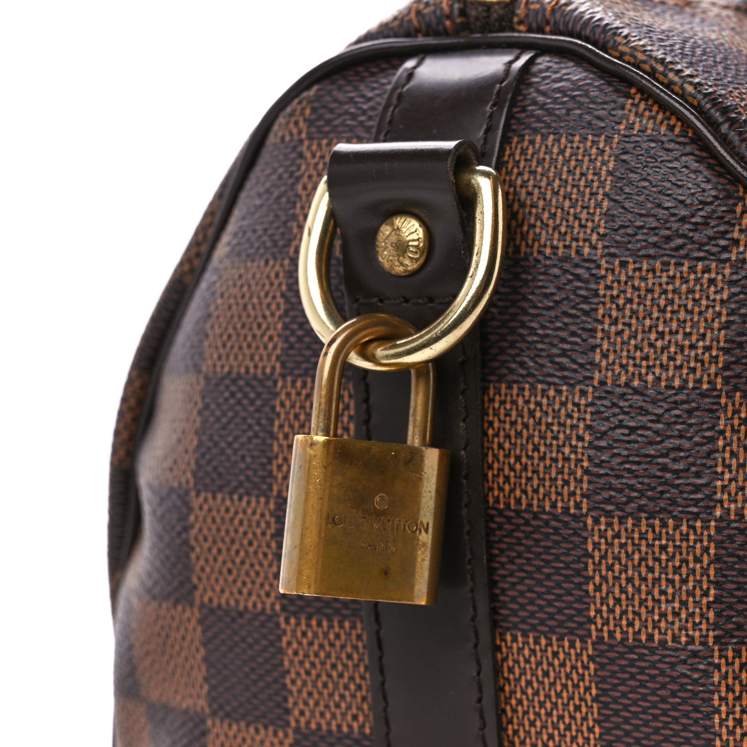 Louis Vuitton Damier Ebene Speedy Bandouliere 25 9 of 14