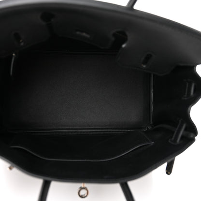 Hermes Swift Birkin 25 Black 5 of 13