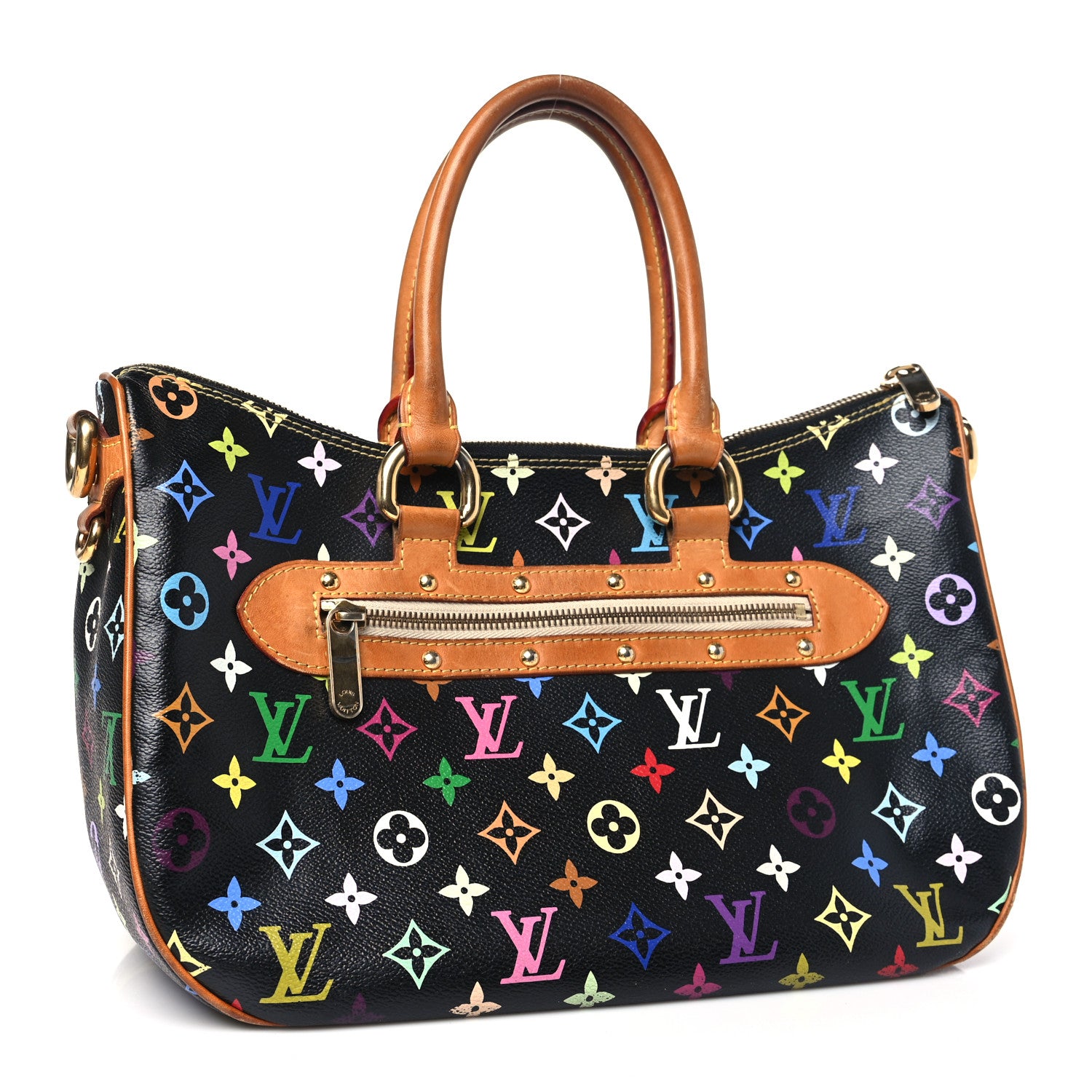 Louis Vuitton Monogram Multicolor Rita Black 3 of 14