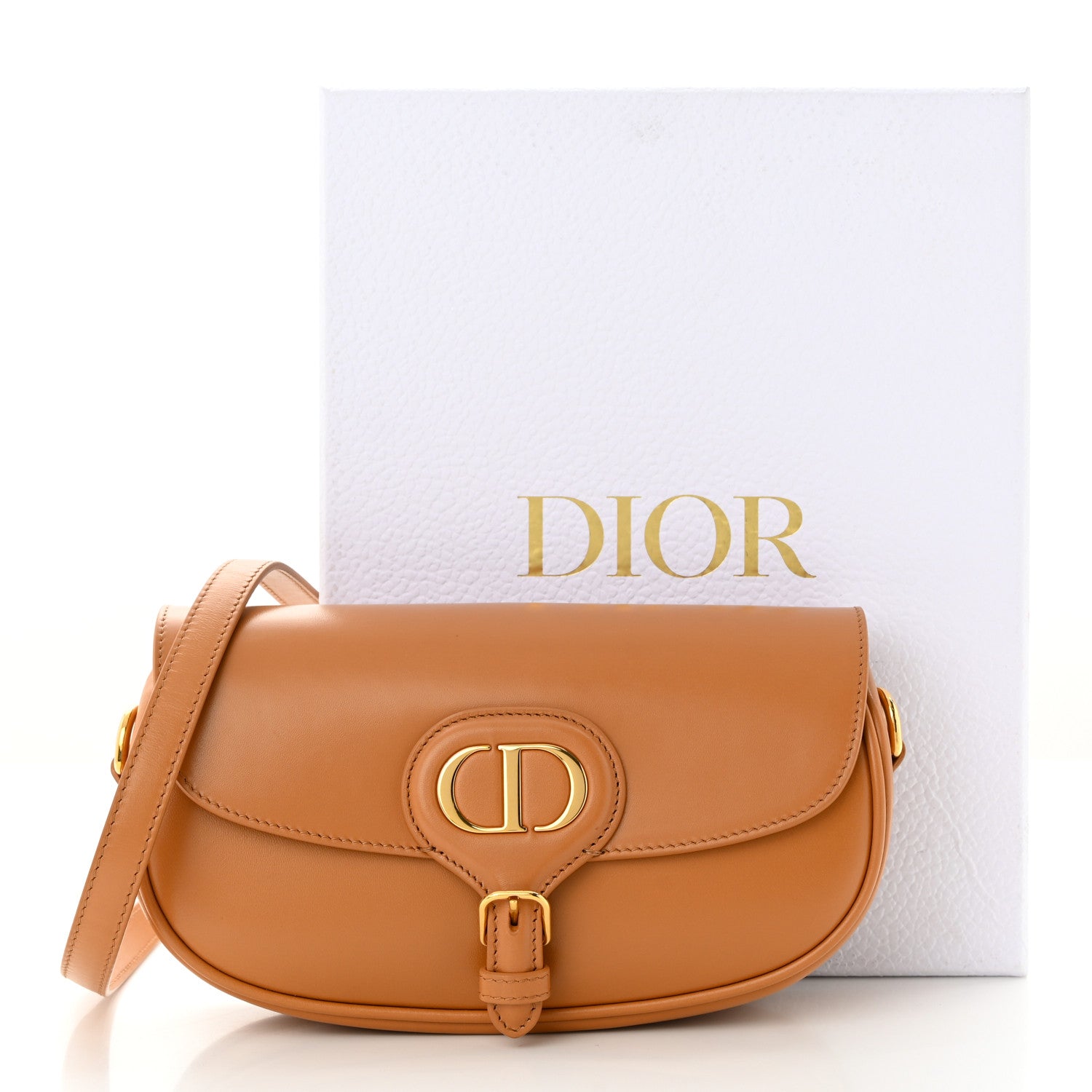 Christian Dior Box Calfskin East West Bobby Bag Amber 11 of 11