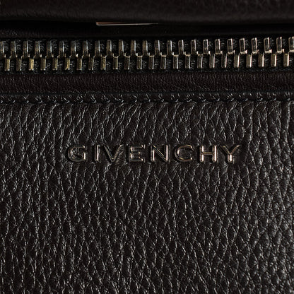 Givenchy Waxy Grained Calfskin Medium Pandora Pure Flap Bag Black 6 of 10