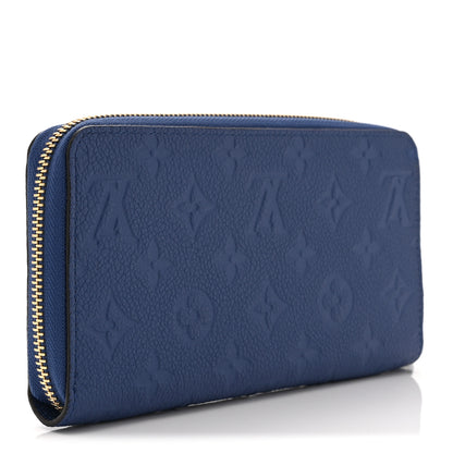 Louis Vuitton Empreinte Zippy Wallet Denim 3 of 10