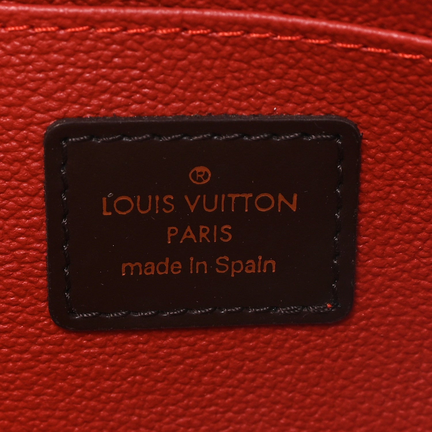 Louis Vuitton Damier Ebene Cosmetic Pouch 6 of 6
