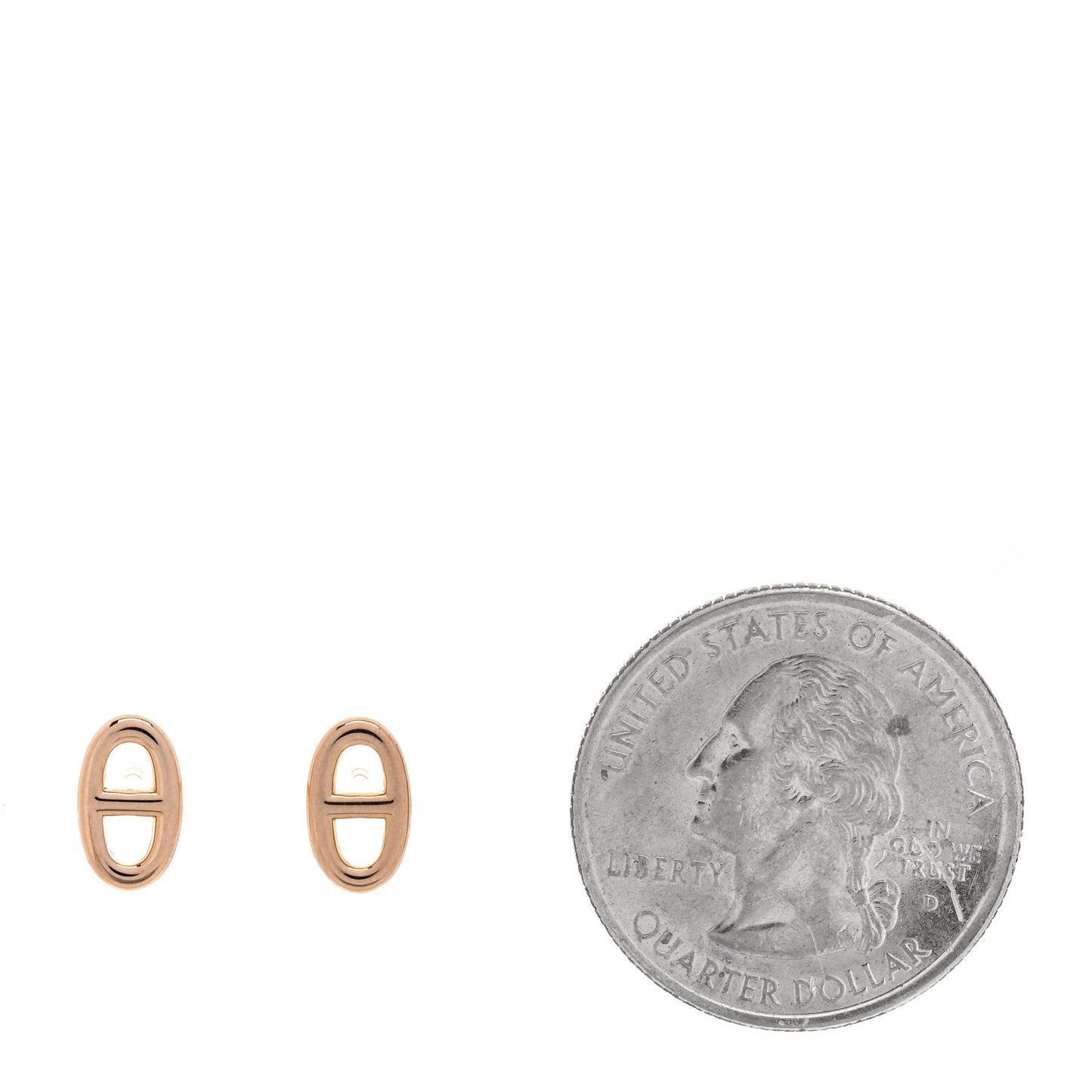 18K Rose Gold TPM Farandole Stud Earrings
