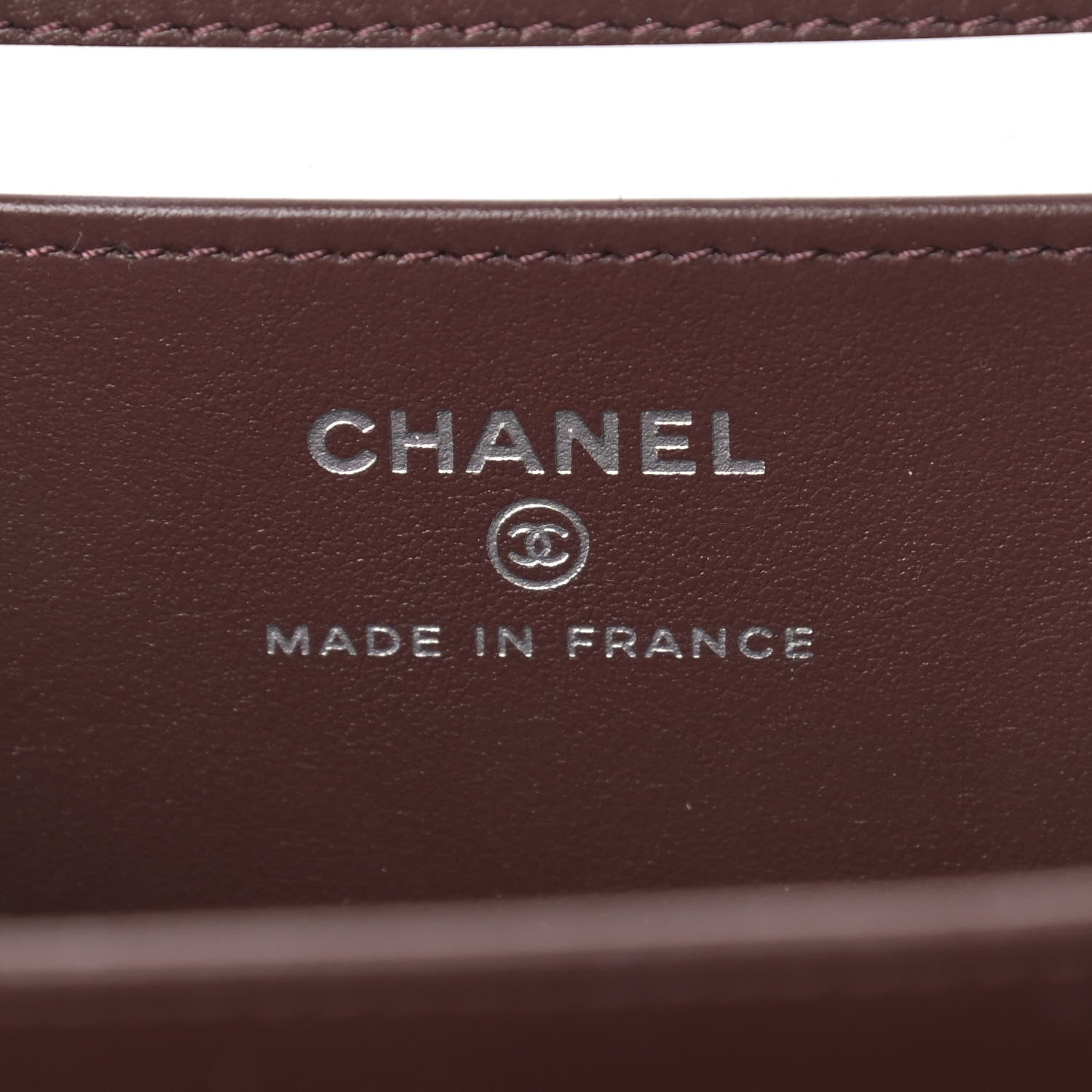 Chanel Caviar Quilted CC Vanity Case With Chain Black 6 of 9