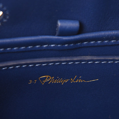 3.1 Phillip Lim 3.1 Smooth Calfskin Mini Soleil Bucket Bag Cobalt Blue 5 of 7