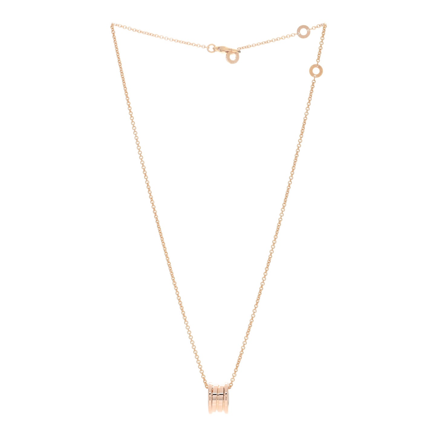 18K Rose Gold B.Zero1 Pendant Necklace