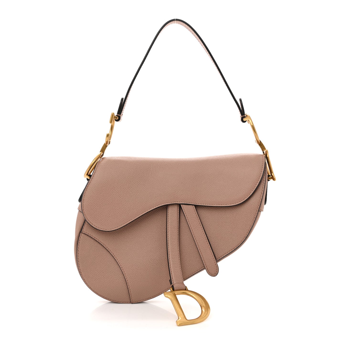Grained Calfskin Saddle Bag Fard