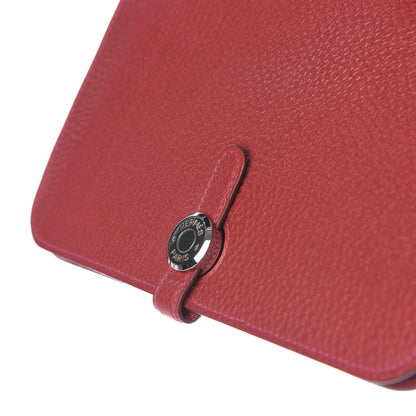 Hermes Togo Dogon Duo Wallet Rouge Casaque 8 of 10