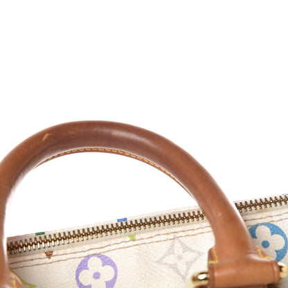 Louis Vuitton Monogram Multicolor Speedy 30 White 8 of 14