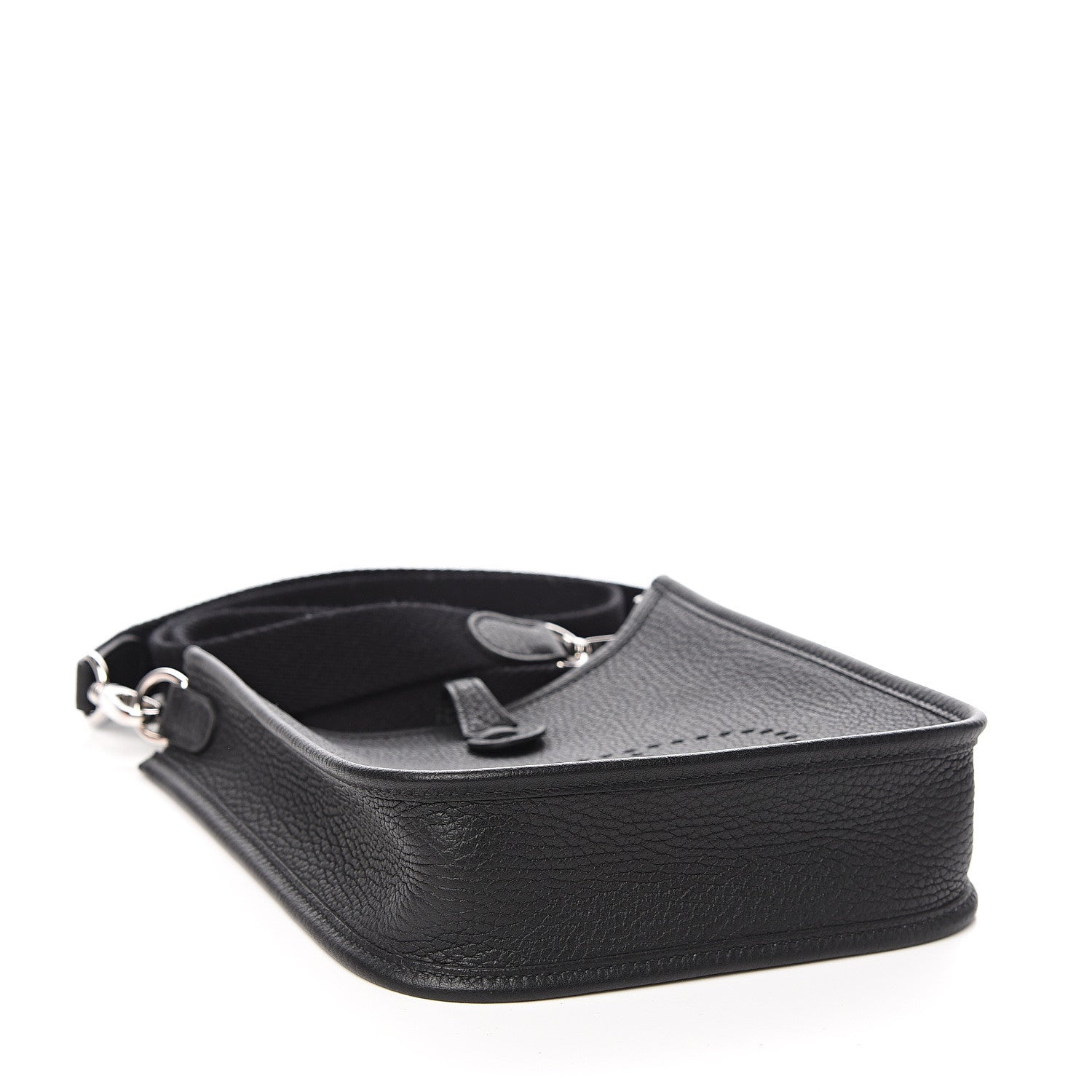 Hermes Taurillon Clemence Evelyne TPM Black 3 of 10