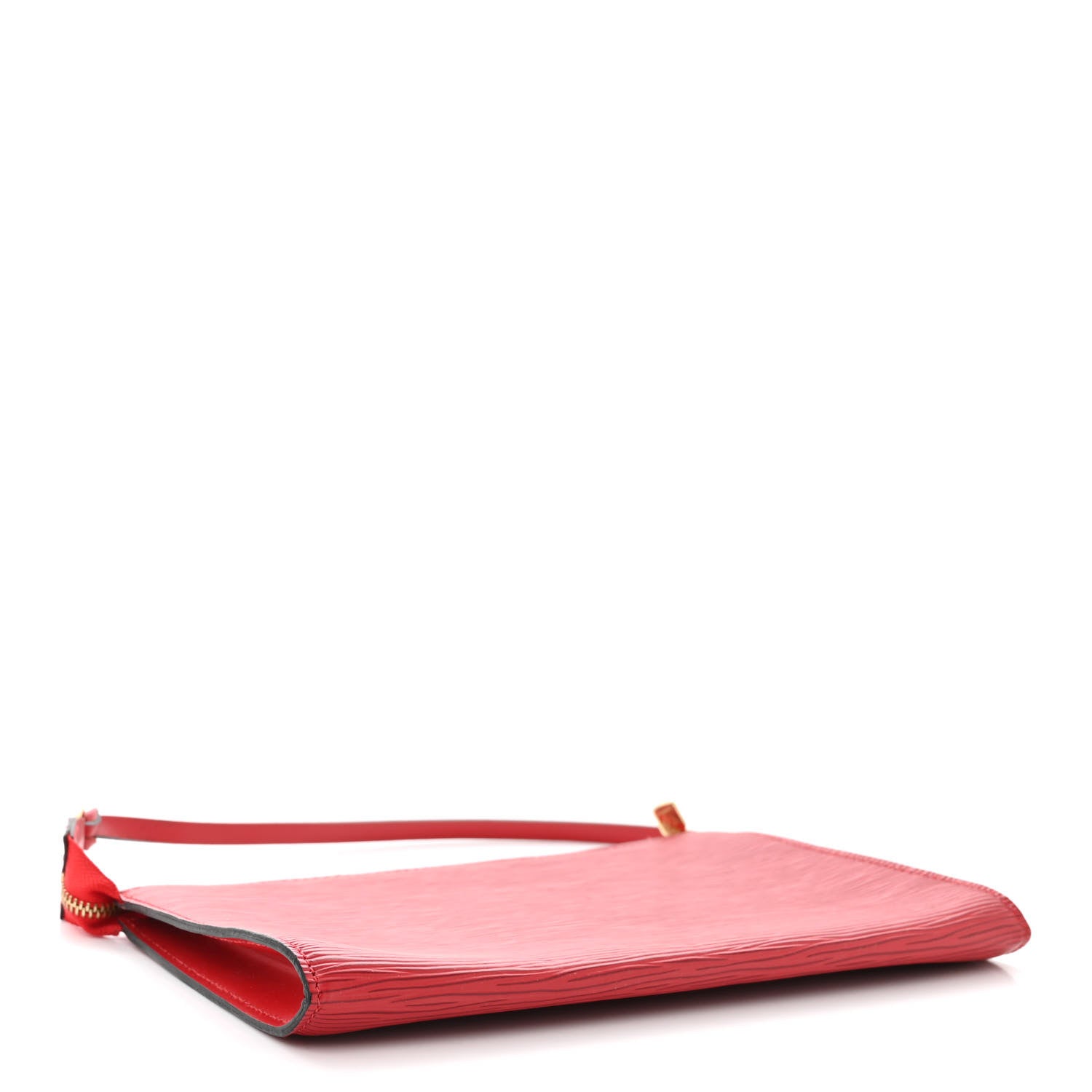 Louis Vuitton Epi Pochette Accessories 24 Castillan Red 4 of 11