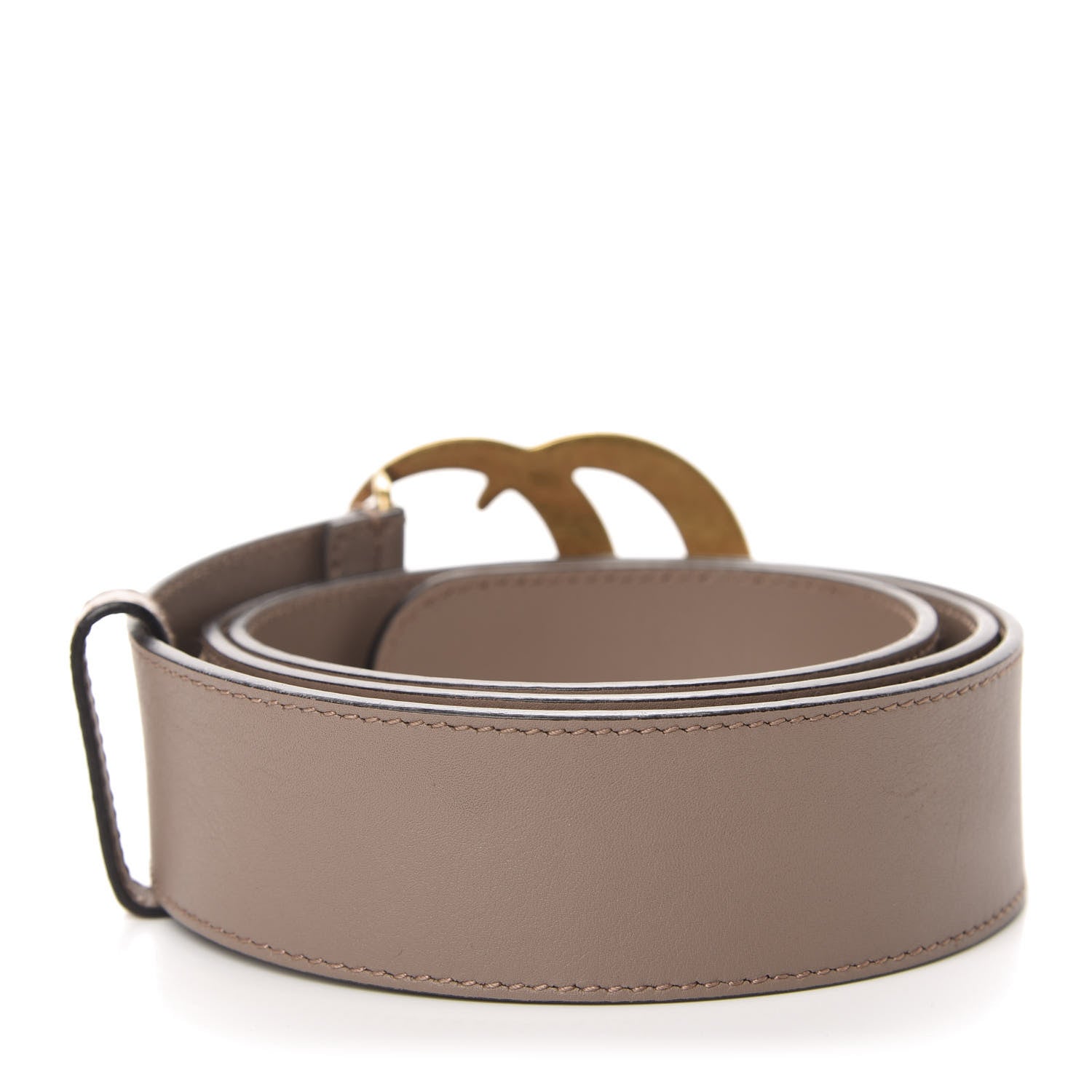 Gucci Calfskin Double G 40mm Belt 95 38 Porcelain Rose 2 of 4