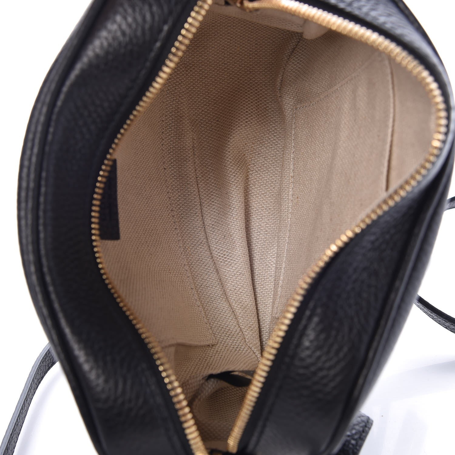 Gucci Pebbled Calfskin Small Soho Disco Bag Black 5 of 8