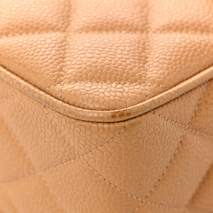 Chanel Caviar Quilted Camera Case Beige 12 of 14