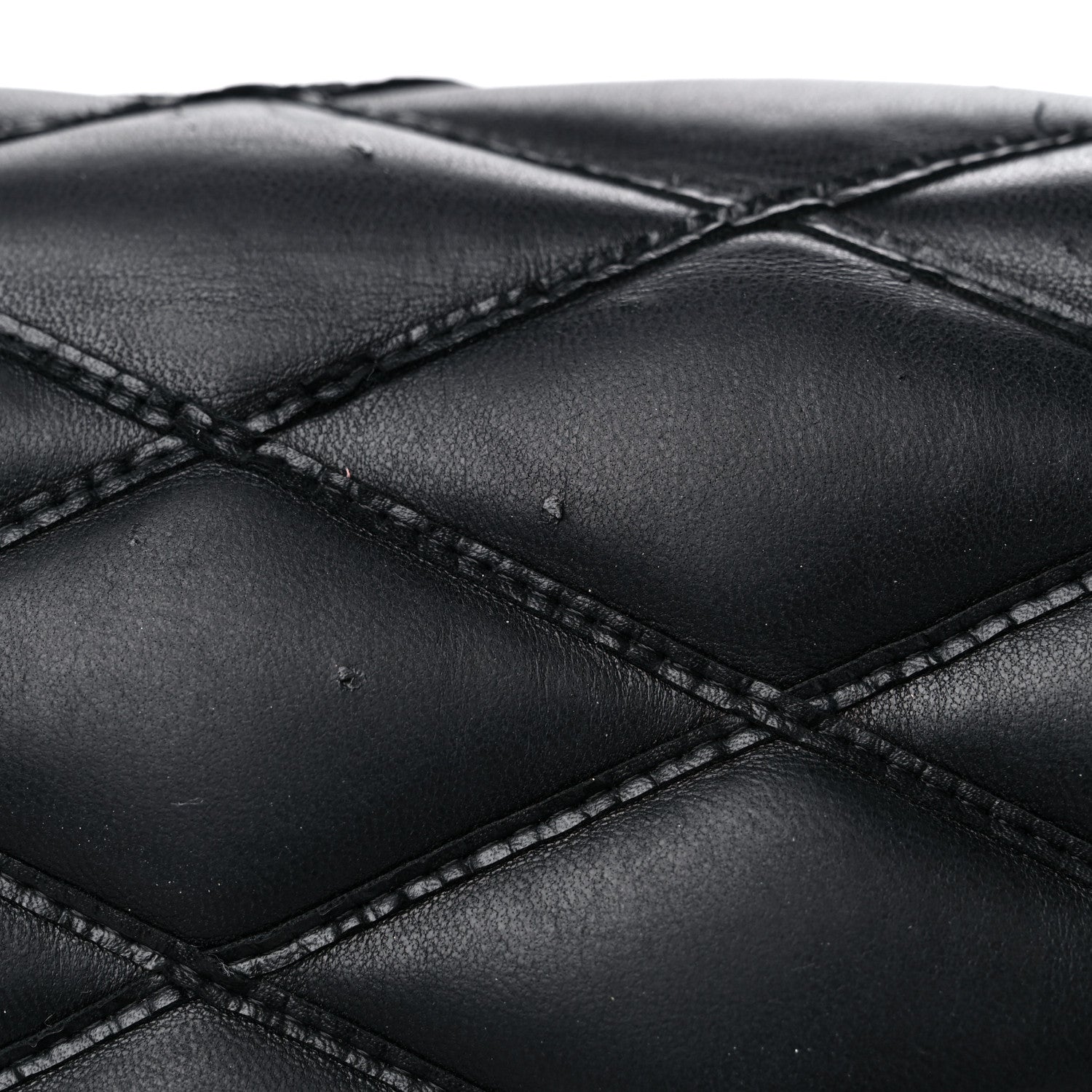 Louis Vuitton Lambskin Malletage GO-14 MM Black 13 of 14