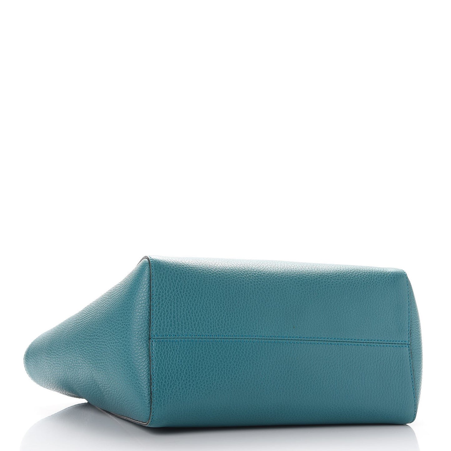Dollar Calfskin Small Swing Tote Deep Cobalt