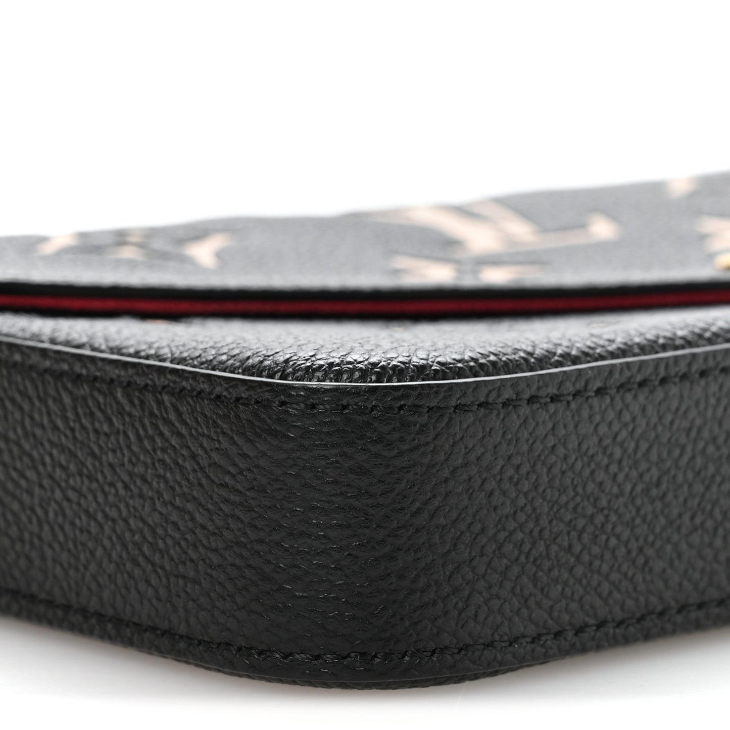 Empreinte Monogram Giant Felicie Pochette Black Beige