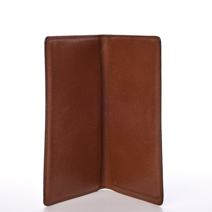 Louis Vuitton Monogram Simple Checkbook Holder Wallet Cover 5 of 7