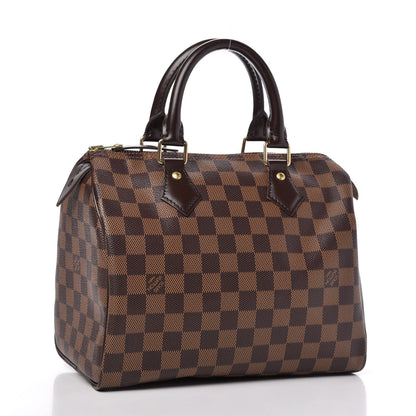 Louis Vuitton Damier Ebene Speedy 25 3 of 9