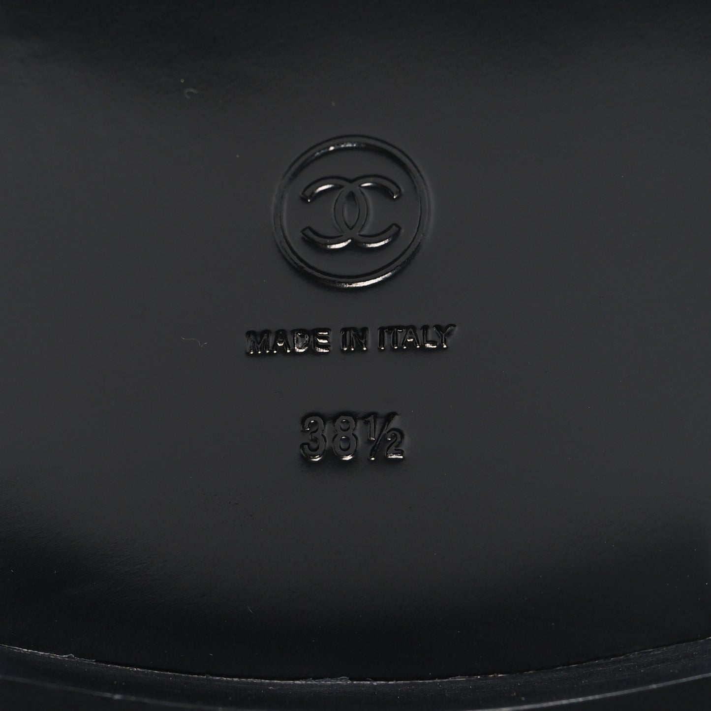 Calfskin Cap Toe CC Riding Boots 38.5 Black