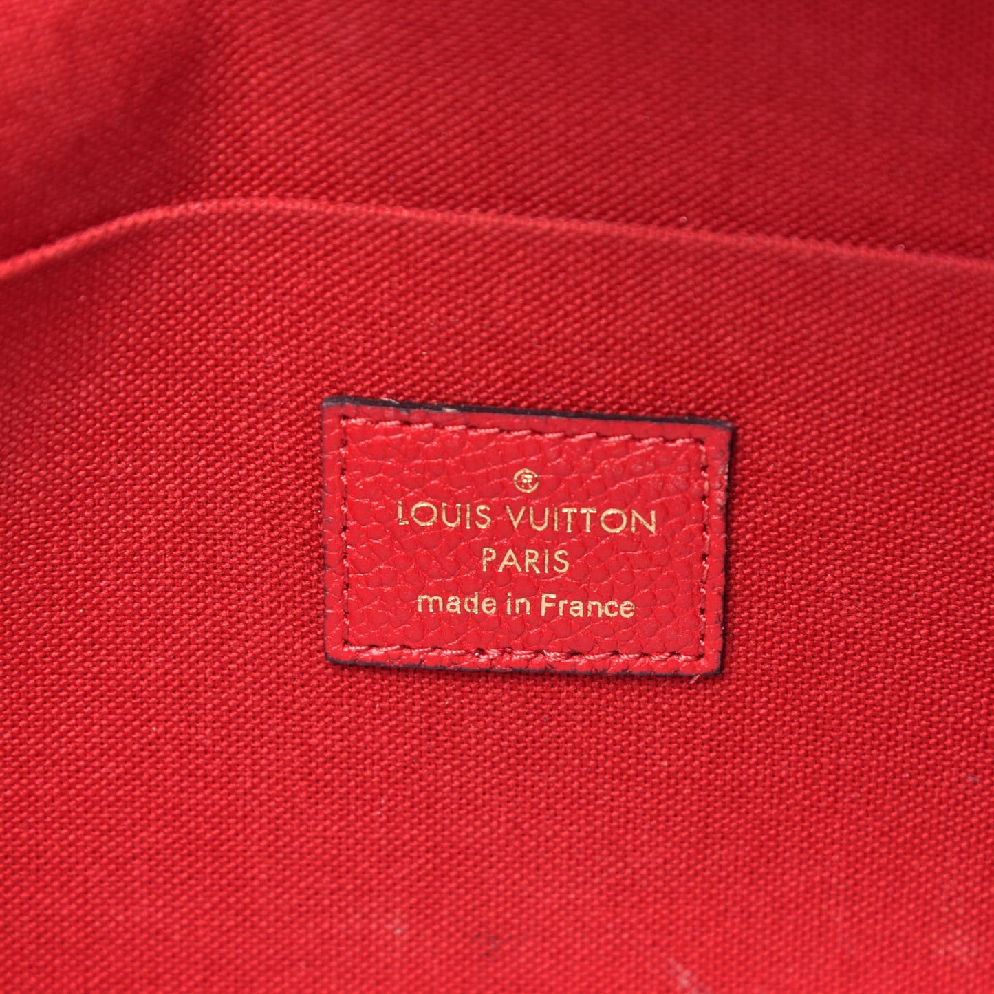 Empreinte Pochette Felicie Chain Wallet Scarlet