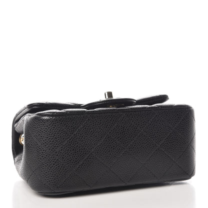 Chanel Caviar Quilted Mini Square Flap Black 4 of 14