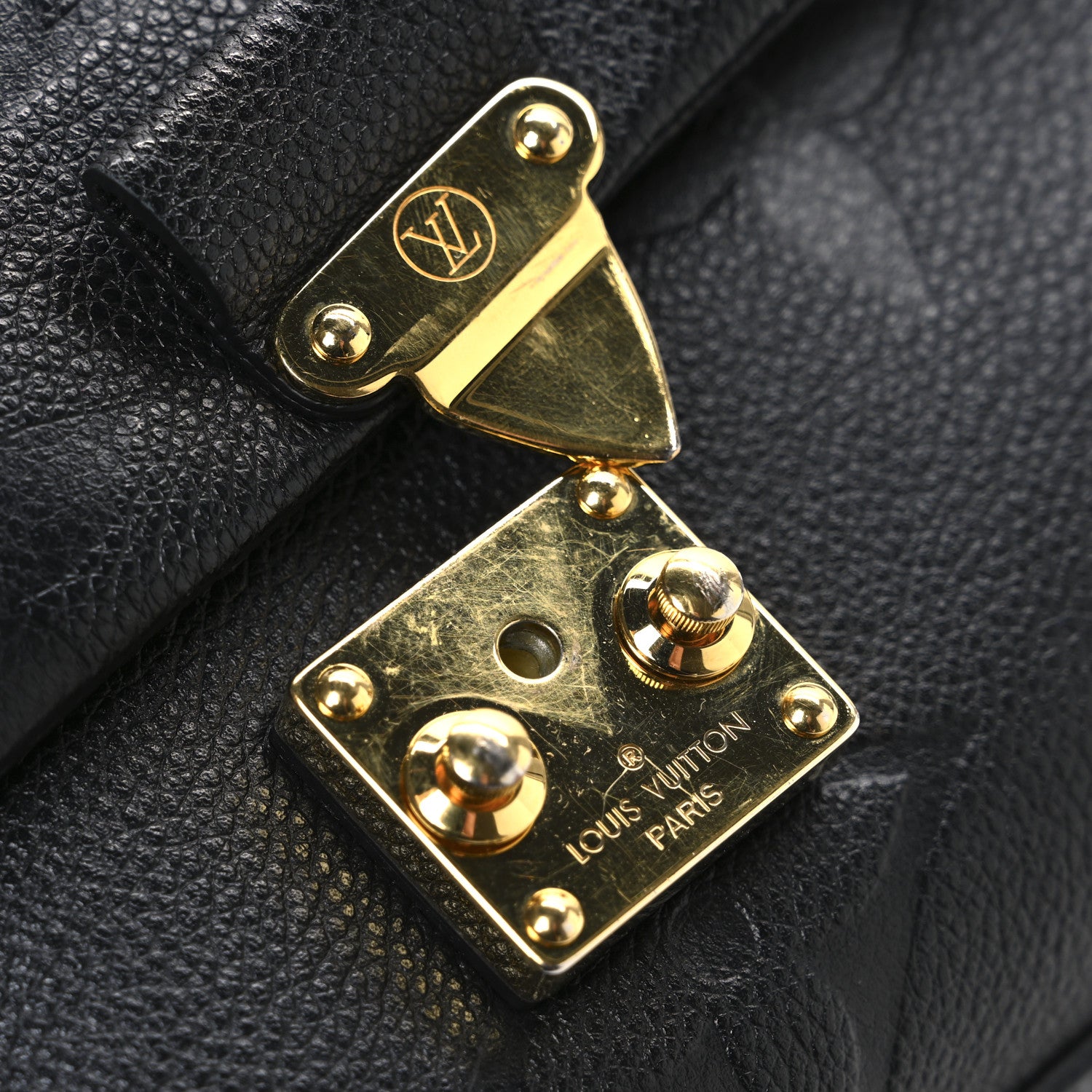 Louis Vuitton Empreinte Monogram Giant Madeleine MM Black 10 of 10