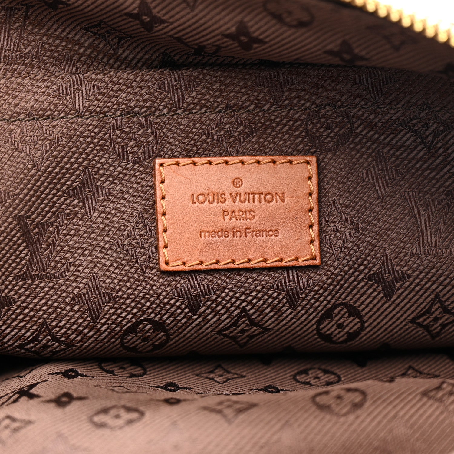 Louis Vuitton Suede Mahina Onatah Pochette Cacao 6 of 10