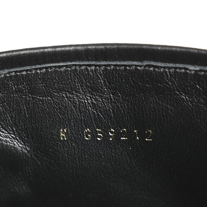 Chanel Calfskin Cap Toe CC Riding Boots 38.5 Black 8 of 9